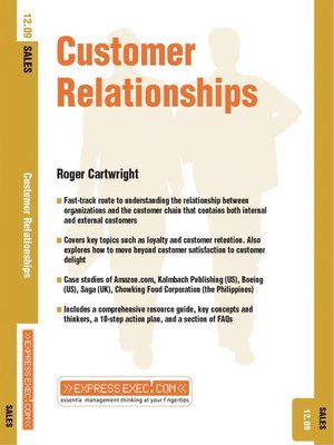 cover image of Customer Relationships